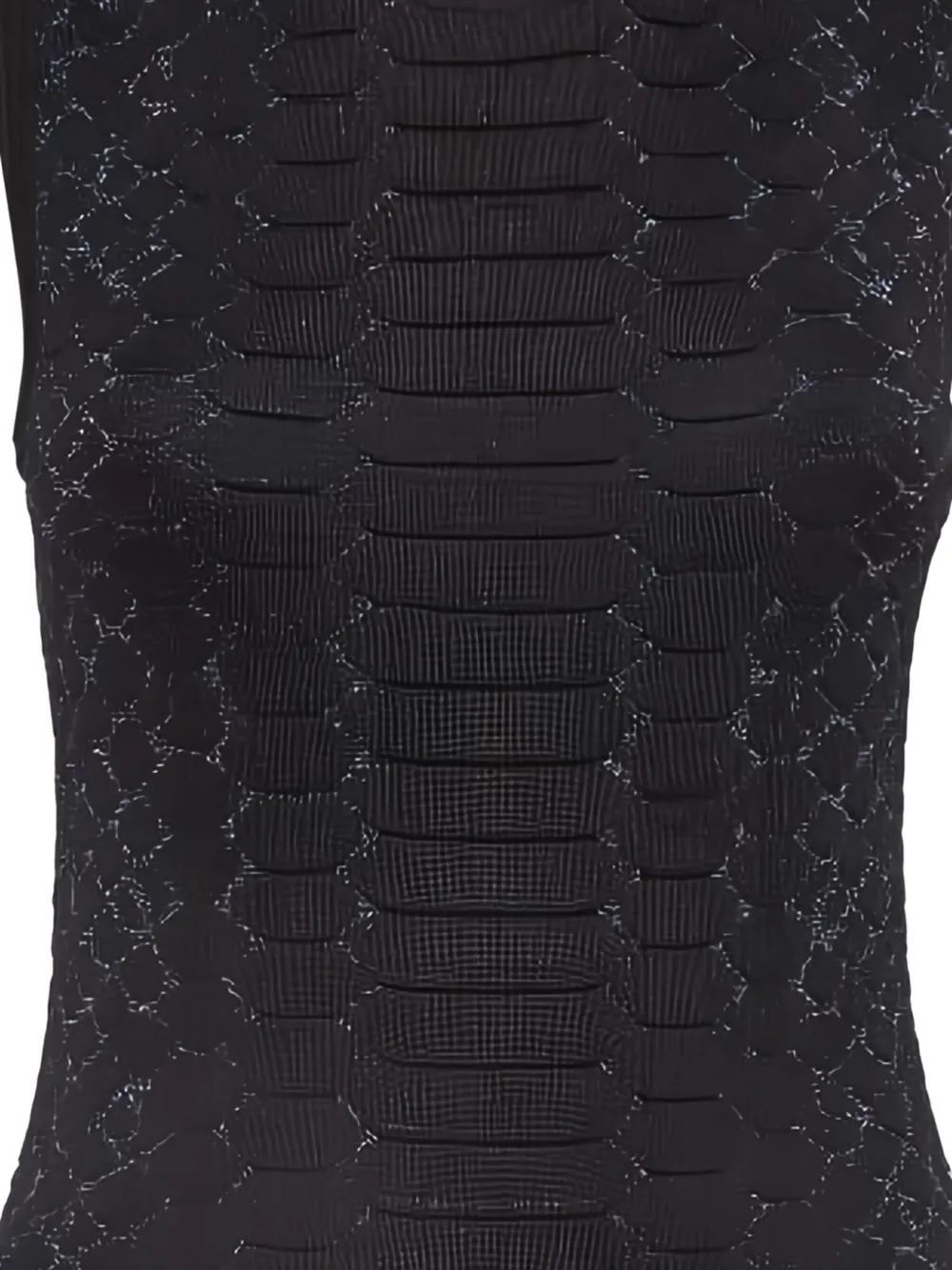 Roberto Cavalli Vintage snakeskin-effect knitted top | Image 2