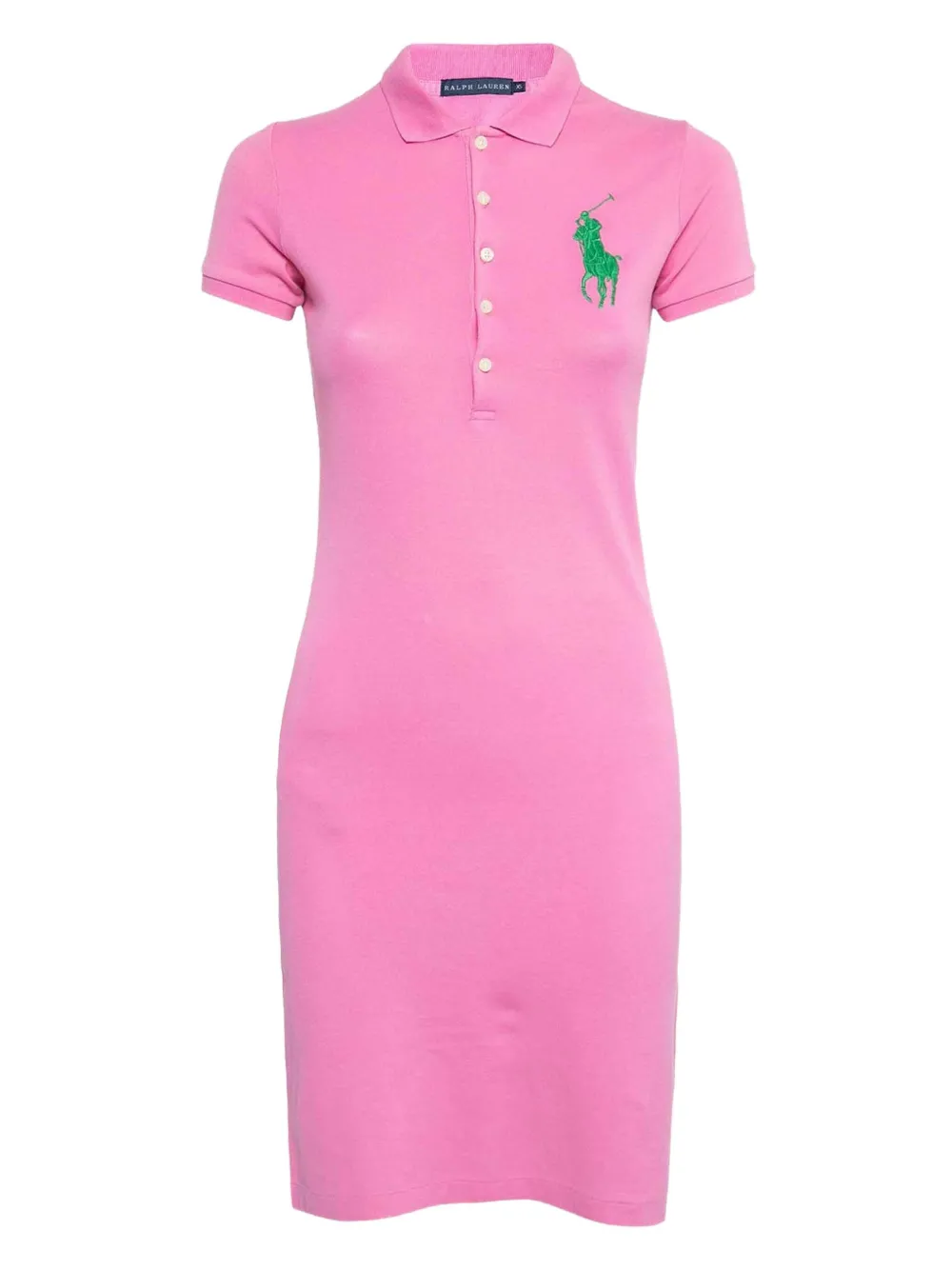 Polo Ralph Lauren Vintage pre-owned embroidered logo polo dress | Pink | Image 1