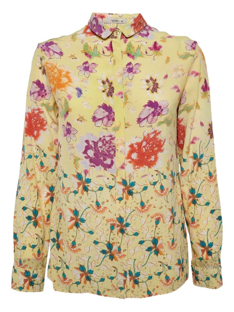 Etro Pre-Owned 2024 floral-print silk shirt