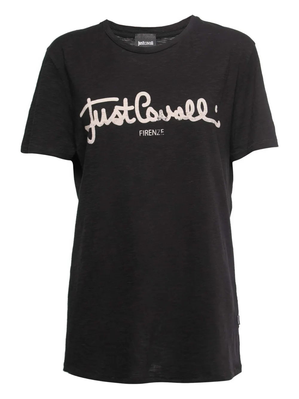 Just Cavalli Vintage ロゴ Tシャツ - ブラック Just Cavalli Vintage ロゴ Tシャツ - ブラック
