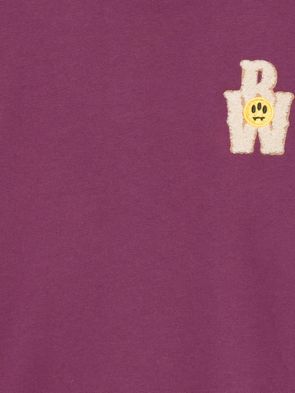 Barrow kids Sweater met logopatch Paars