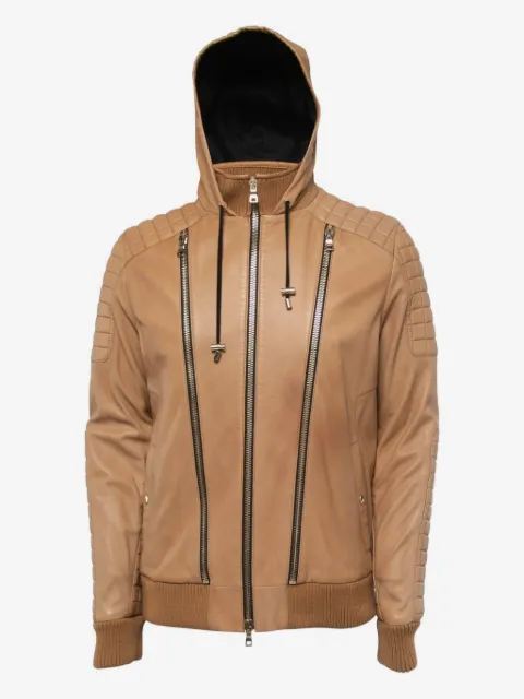 Balmain Pre-Owned chamarra con cierre