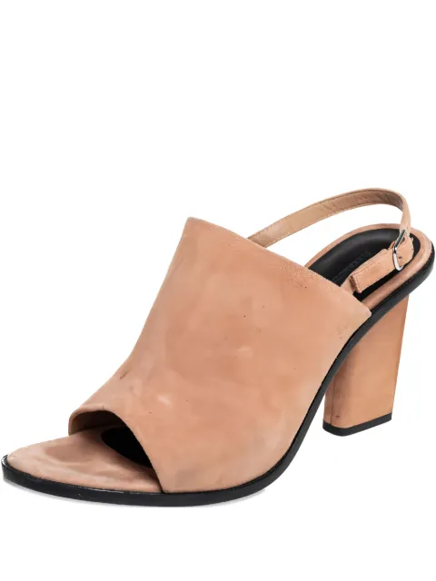 Pre-Owned Alexander Wang Sandalen aus Wildleder 90mm