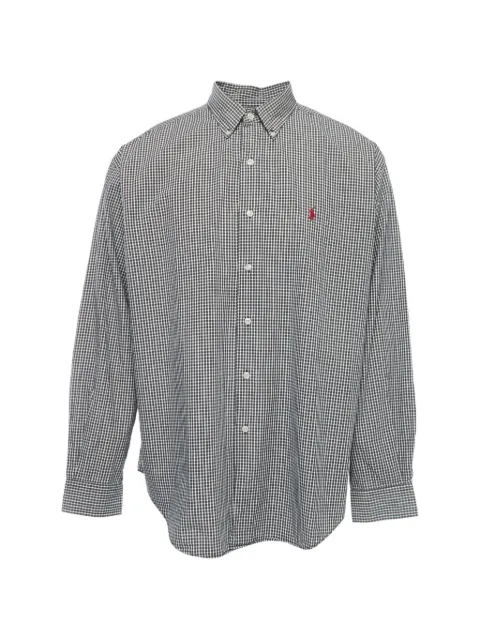 Polo Ralph Lauren Vintage gingham-pattern long-sleeve shirt