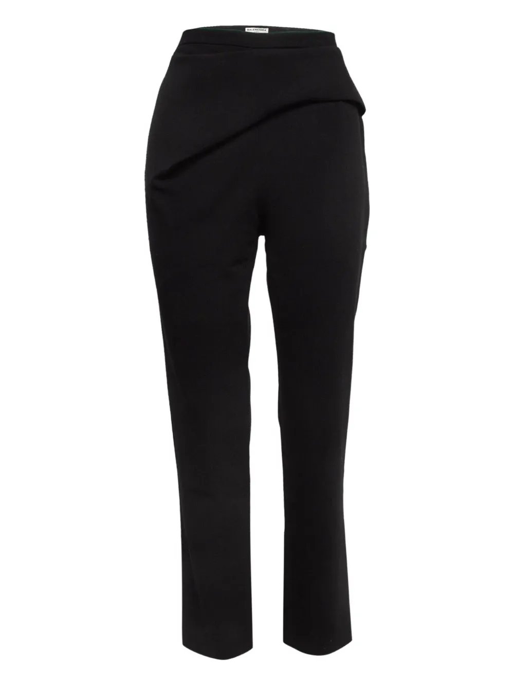 Balenciaga Pre-Owned 2024 draped trousers | Black | Image 1