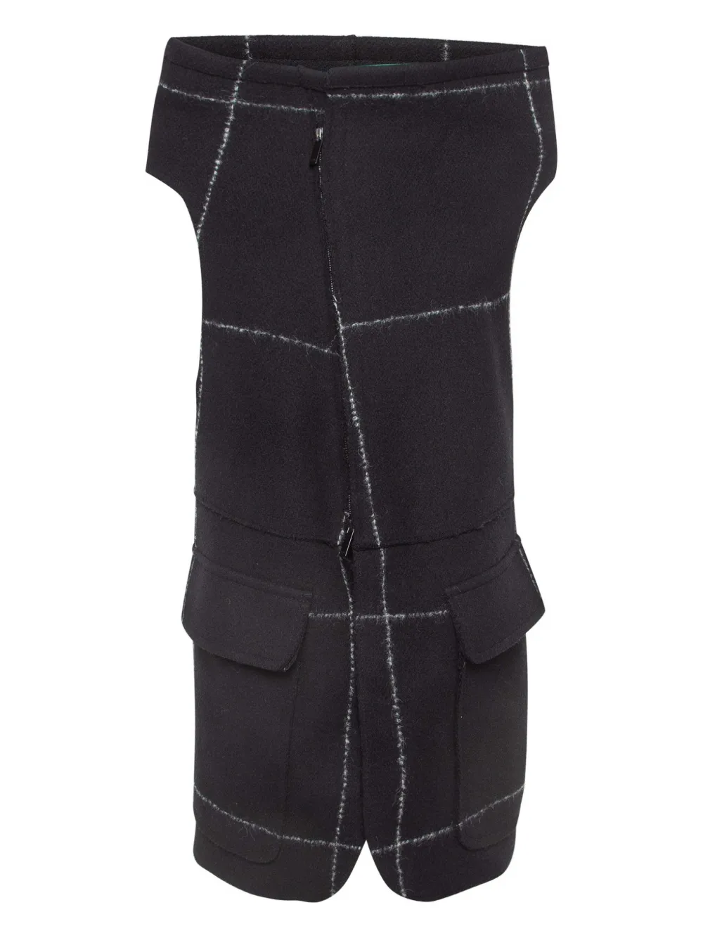 Emporio Armani Pre-Owned grid-pattern jacket | Black | Image 1