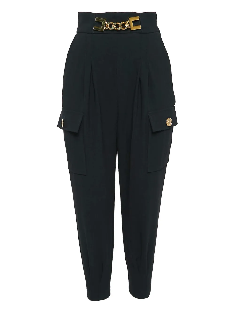 Elisabetta Franchi chain cargo trousers | Black | Image 1