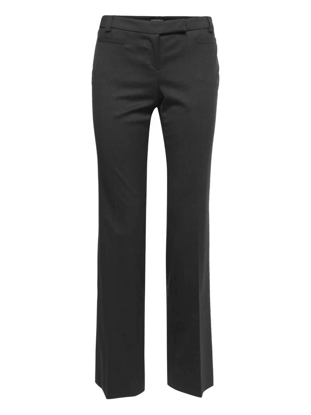 Emporio Armani Pre-Owned cotton trousers | Grey | Image 1