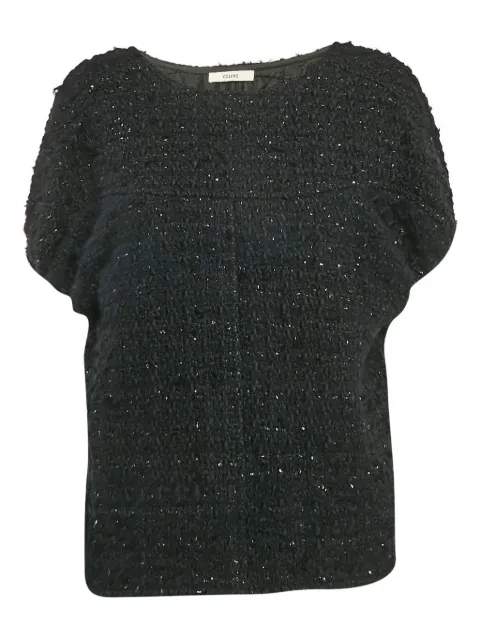 Celine Pre-Owned capa de tweed 2023