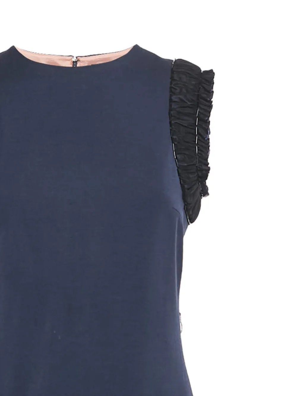 DSQUARED2 Jurk met ruches - Blauw