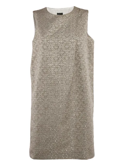 JOSEPH vestido corto con efecto lamé en jacquard