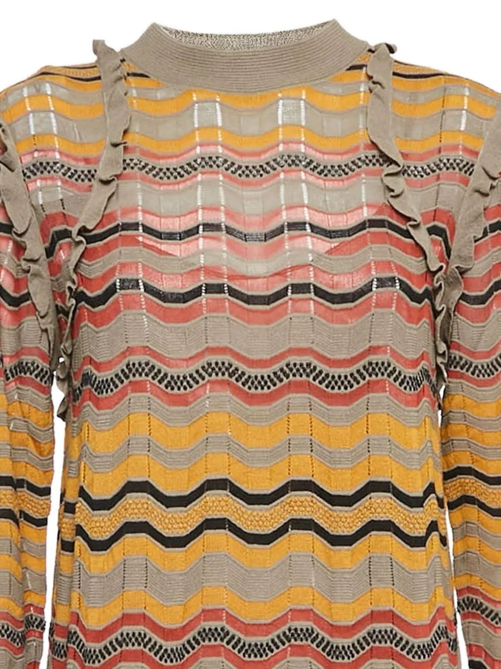 Missoni Pre-Owned Midi-jurk met patroon - Veelkleurig