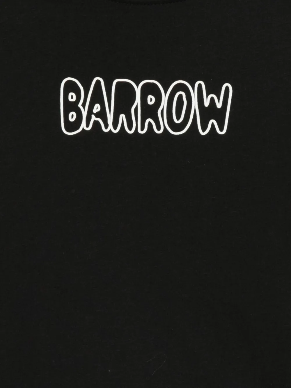 Barrow kids Top met lange mouwen en logoprint Zwart