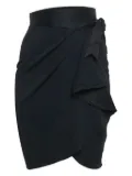 Moschino Pre-Owned 2024 ruffle wrap skirt - Blue