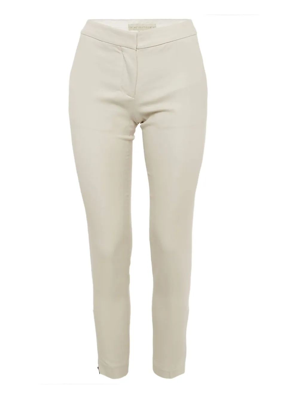 Pre-owned Stella Mccartney Wool Trousers In Neutral