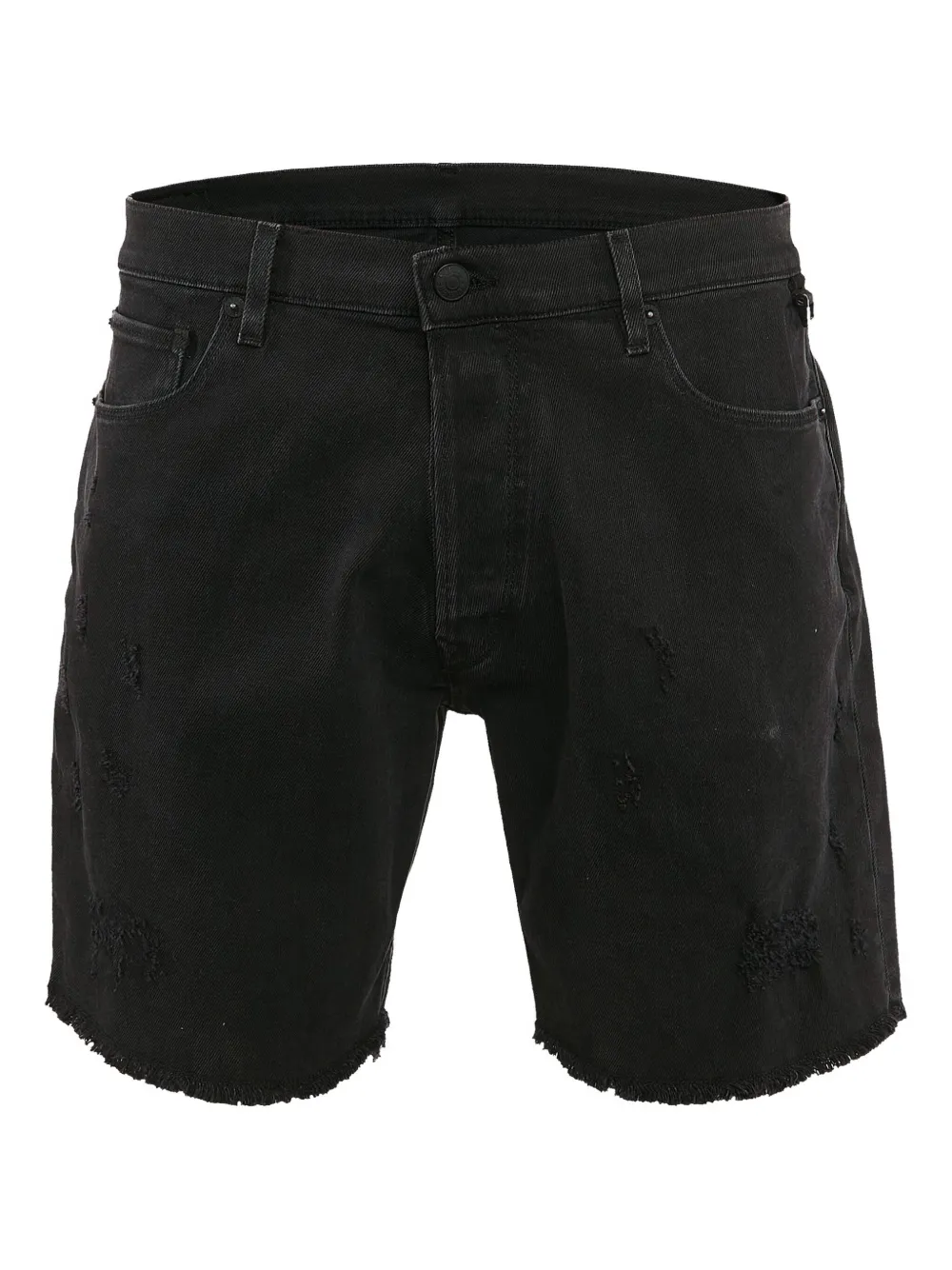 Zadig&Voltaire raw-edge denim shorts | Black | Image 1