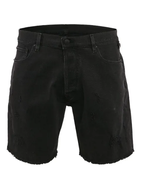 Zadig&Voltaire raw-edge denim shorts