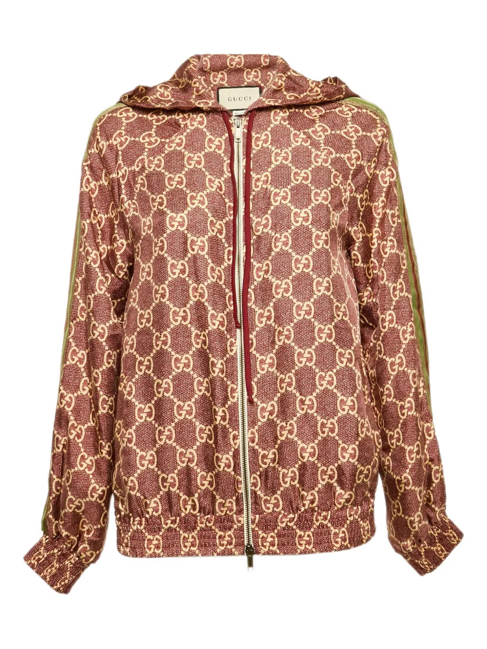 Gucci Pre-Owned GG Supreme hooded jacket | Red | Image 1