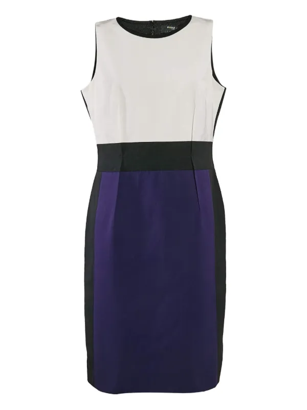 purple colour block dress Daiquiri Purple Multicolor Color Block Dress SheLikesBVI.com