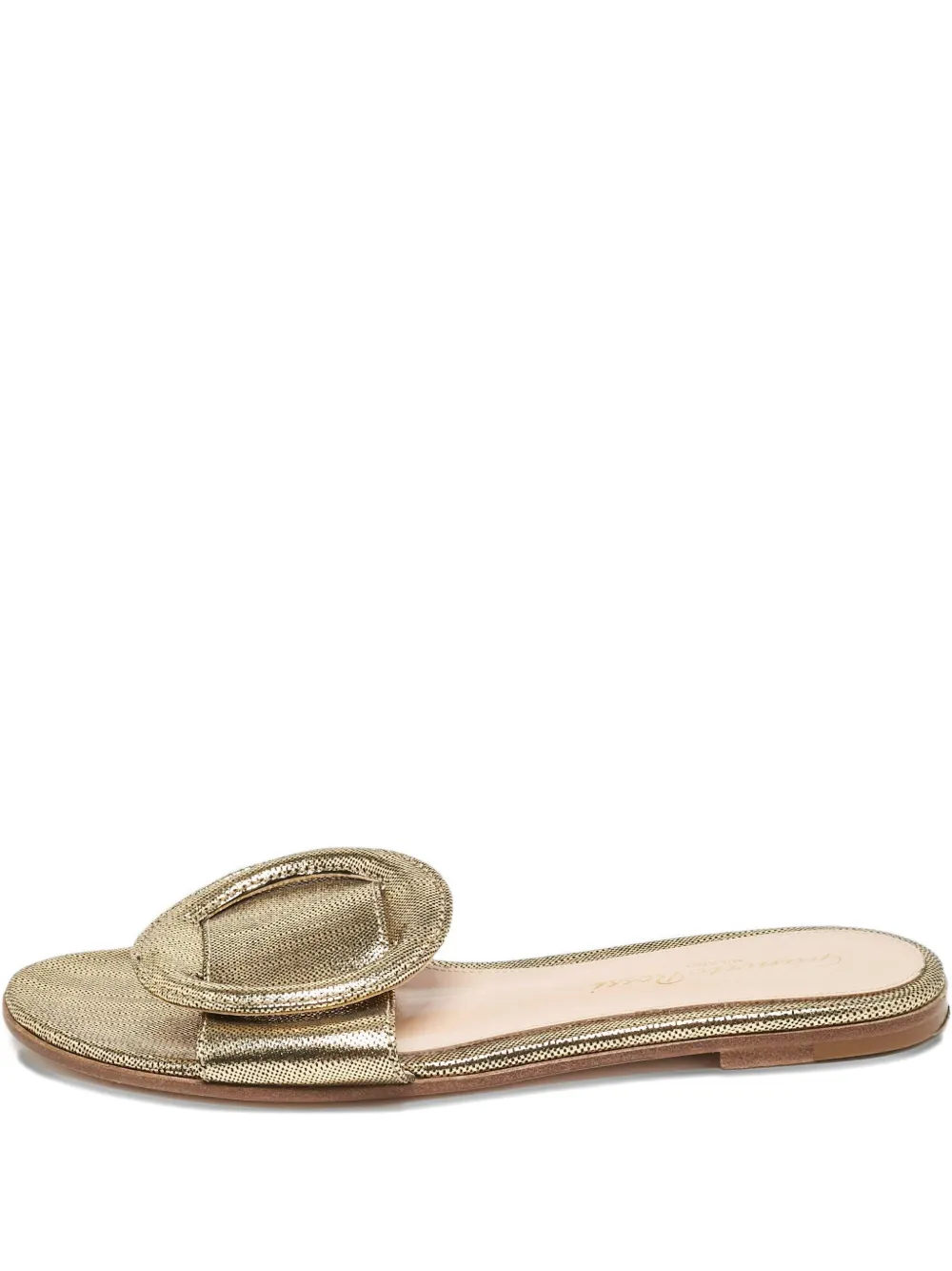 Gianvito Rossi Sandali con fibbia - Giallo