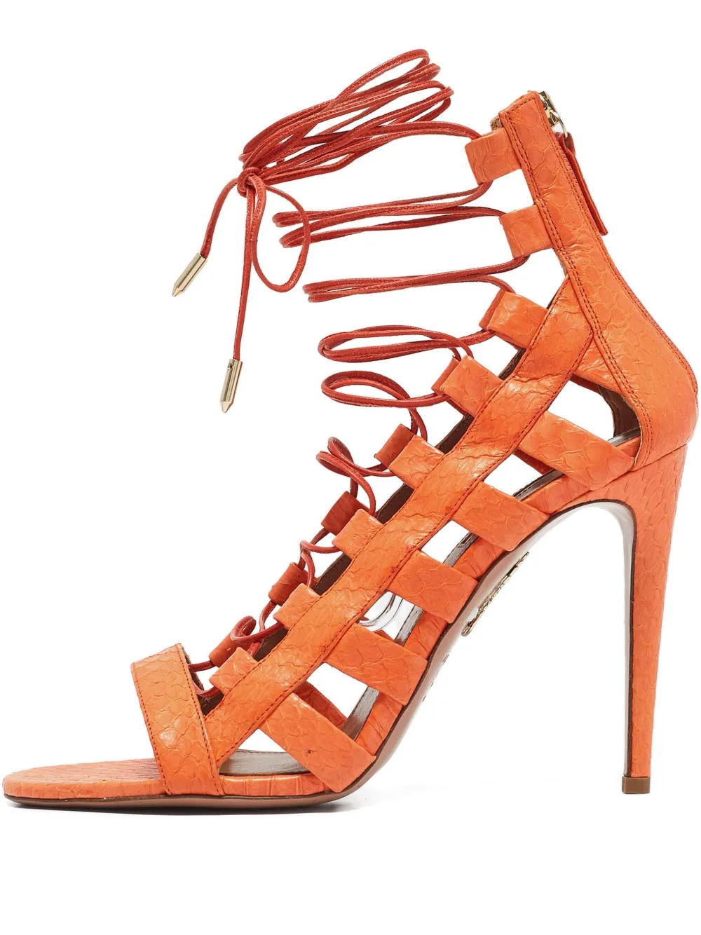 Aquazzura Sandali Amazon 110mm - Arancione