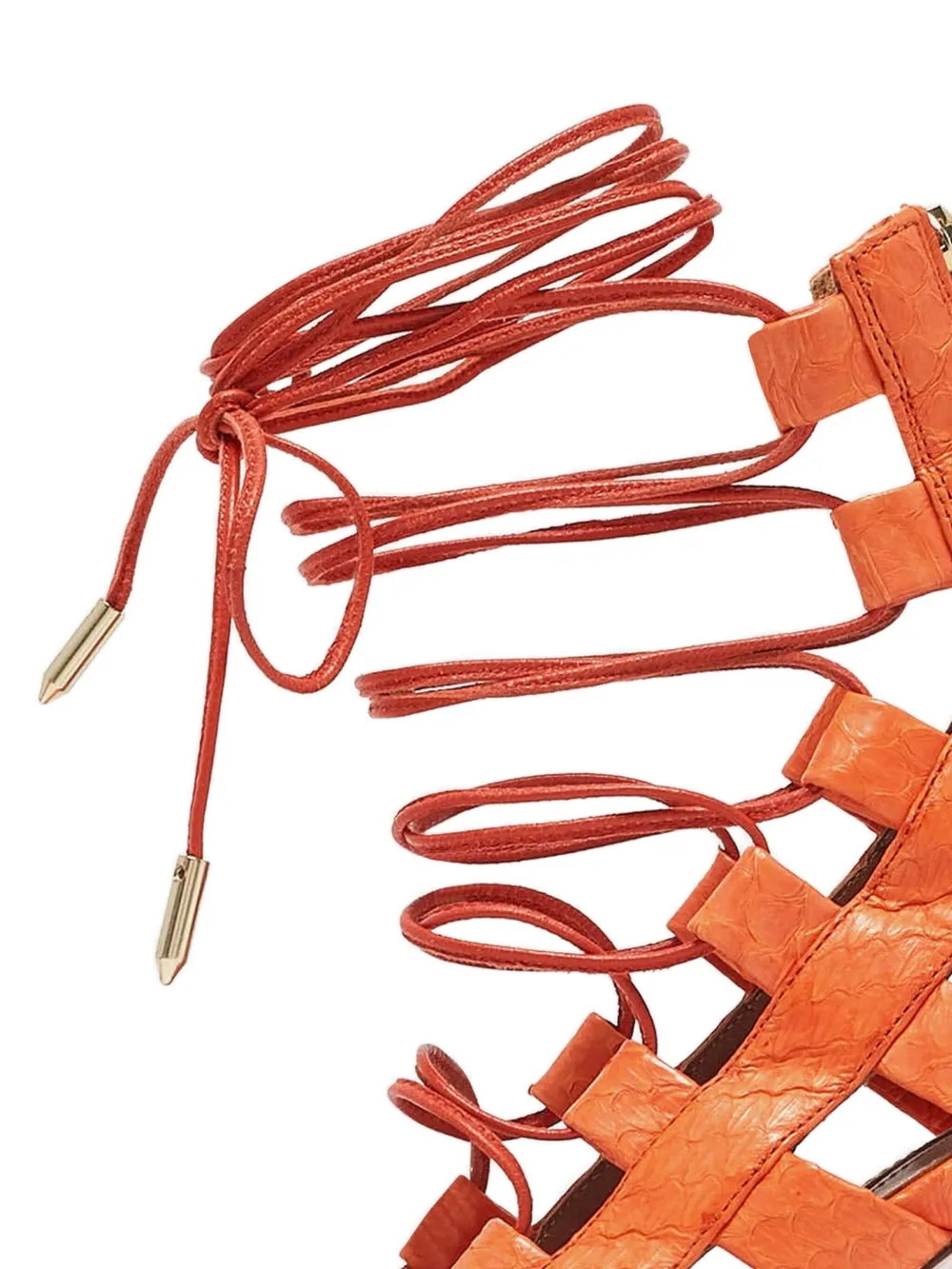 Aquazzura 115 mm Amazon sandalen - Oranje
