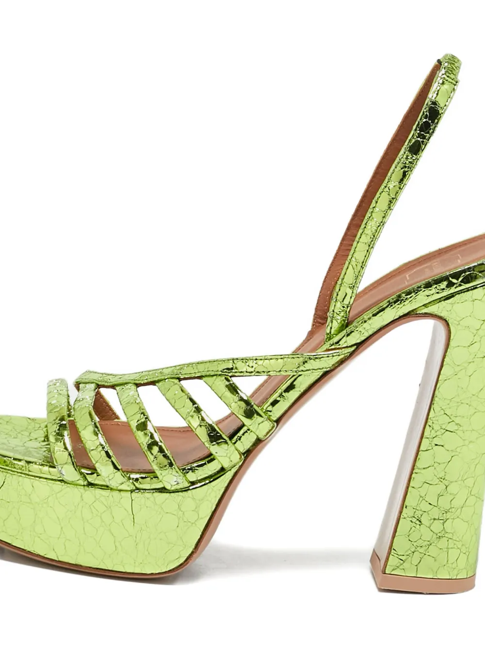 Malone Souliers 2024 125 mm Amaya sandalen - Groen