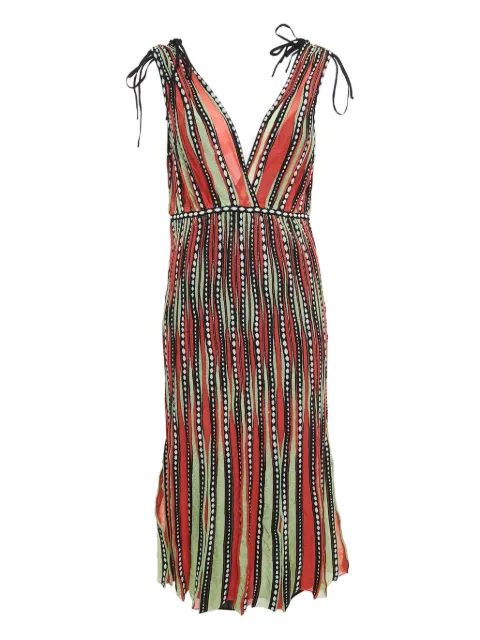 Missoni Pre-Owned striped midi dress