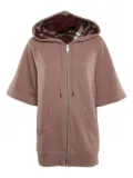 Burberry Pre-Owned hooded half-sleeve jacket - Pink