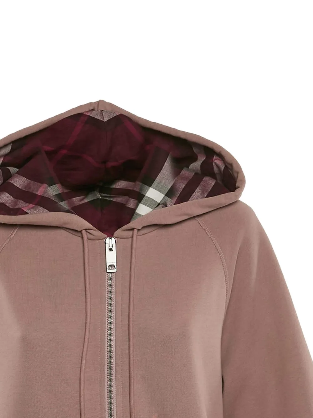 Burberry Pre-Owned hooded half-sleeve jacket | Image 2