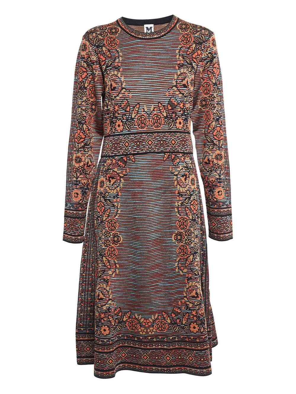 Pre-owned Missoni 2024 Floral-patterned Dress In Multi