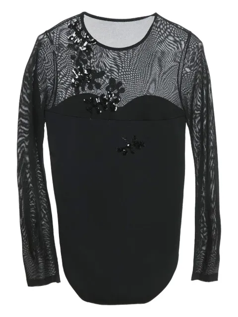 Ingie Paris top con detalles de lentejuelas