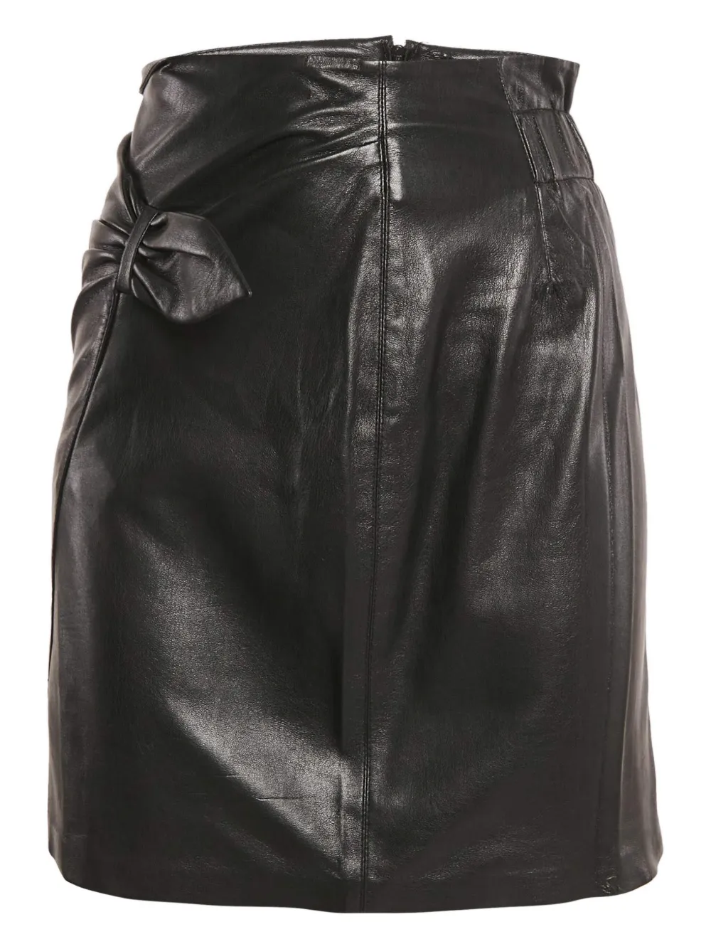 Nanushka Pre-Owned faux-leather mini skirt | Black | Image 1