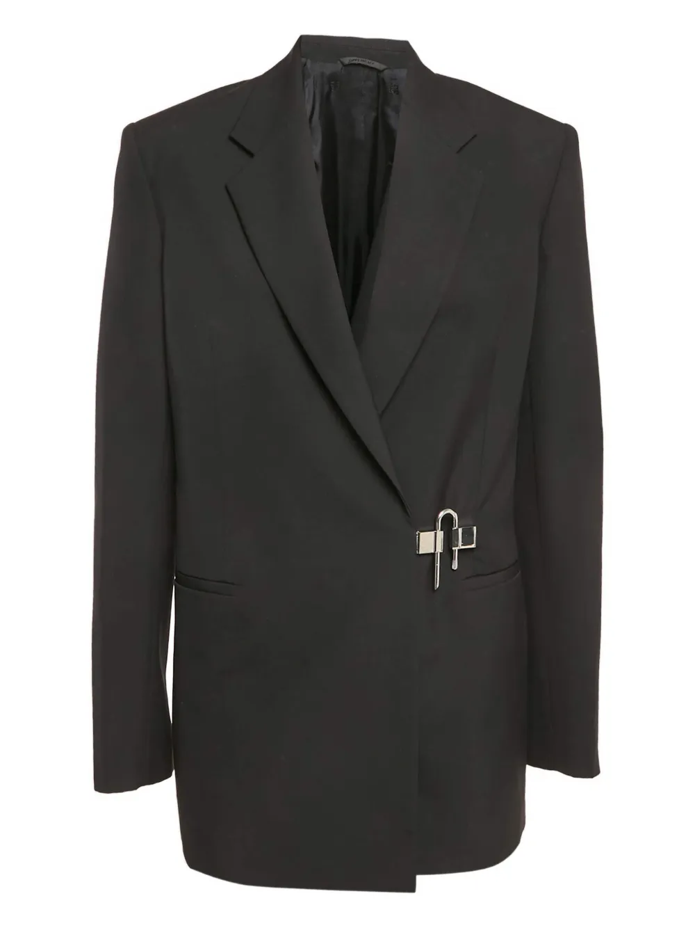 Givenchy Pre-Owned long-sleeve metal-clasp blazer | Black | Image 1