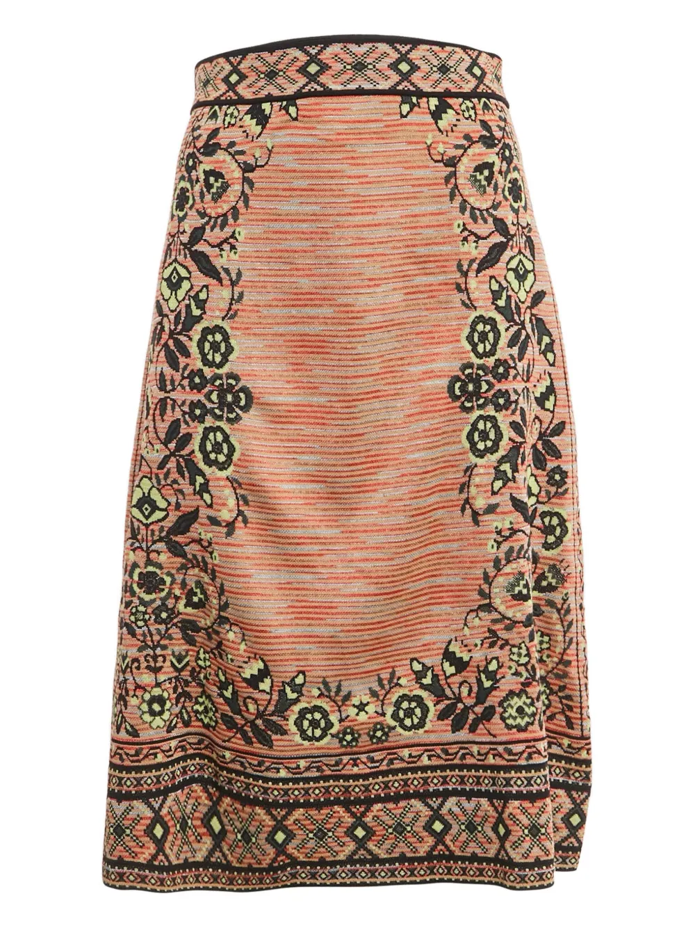 Missoni Pre-Owned floral-print midi skirt | Neutrals | Image 1