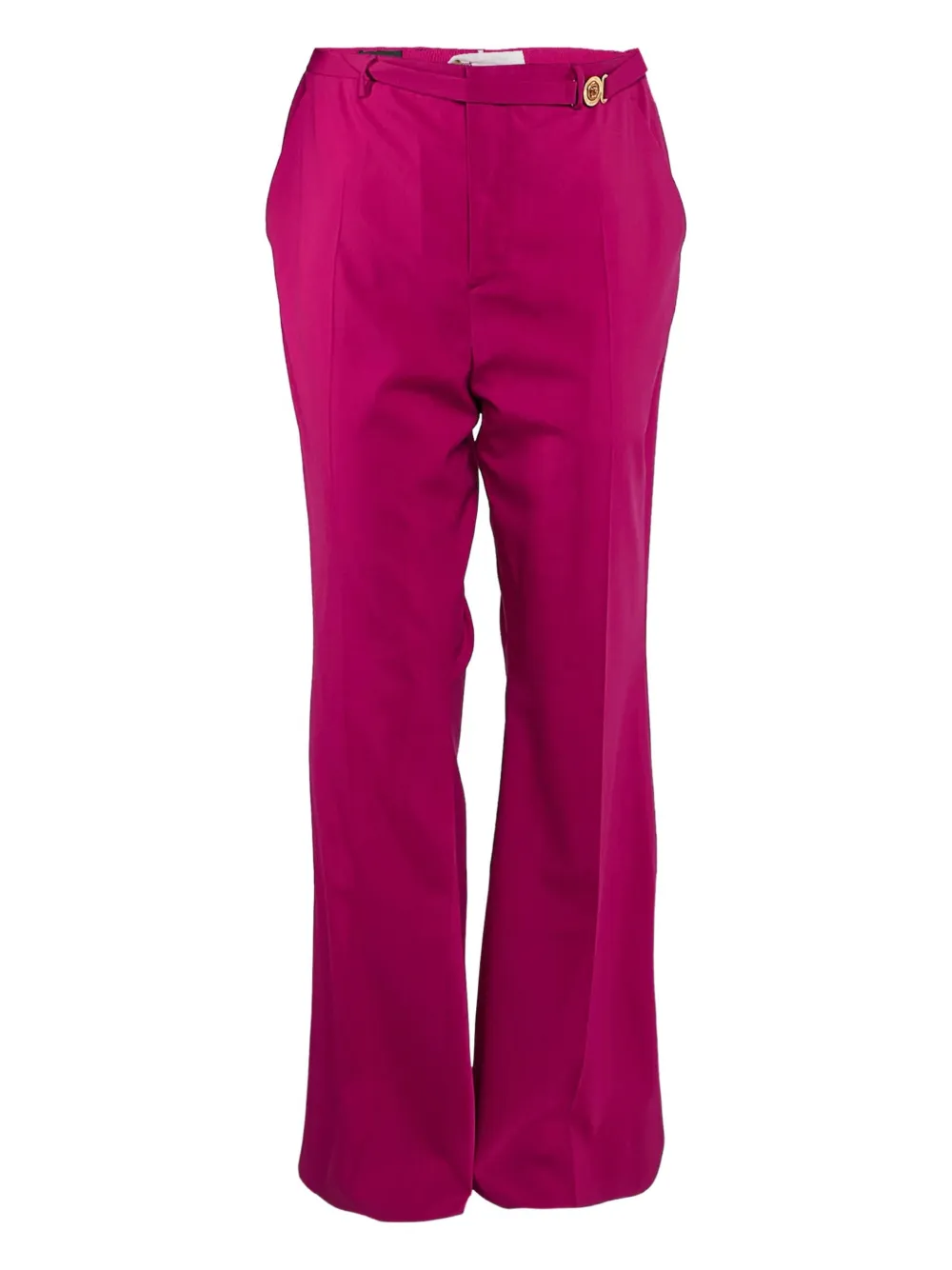 Versace Pre-Owned medusa-detail wool trousers | Pink | Image 1
