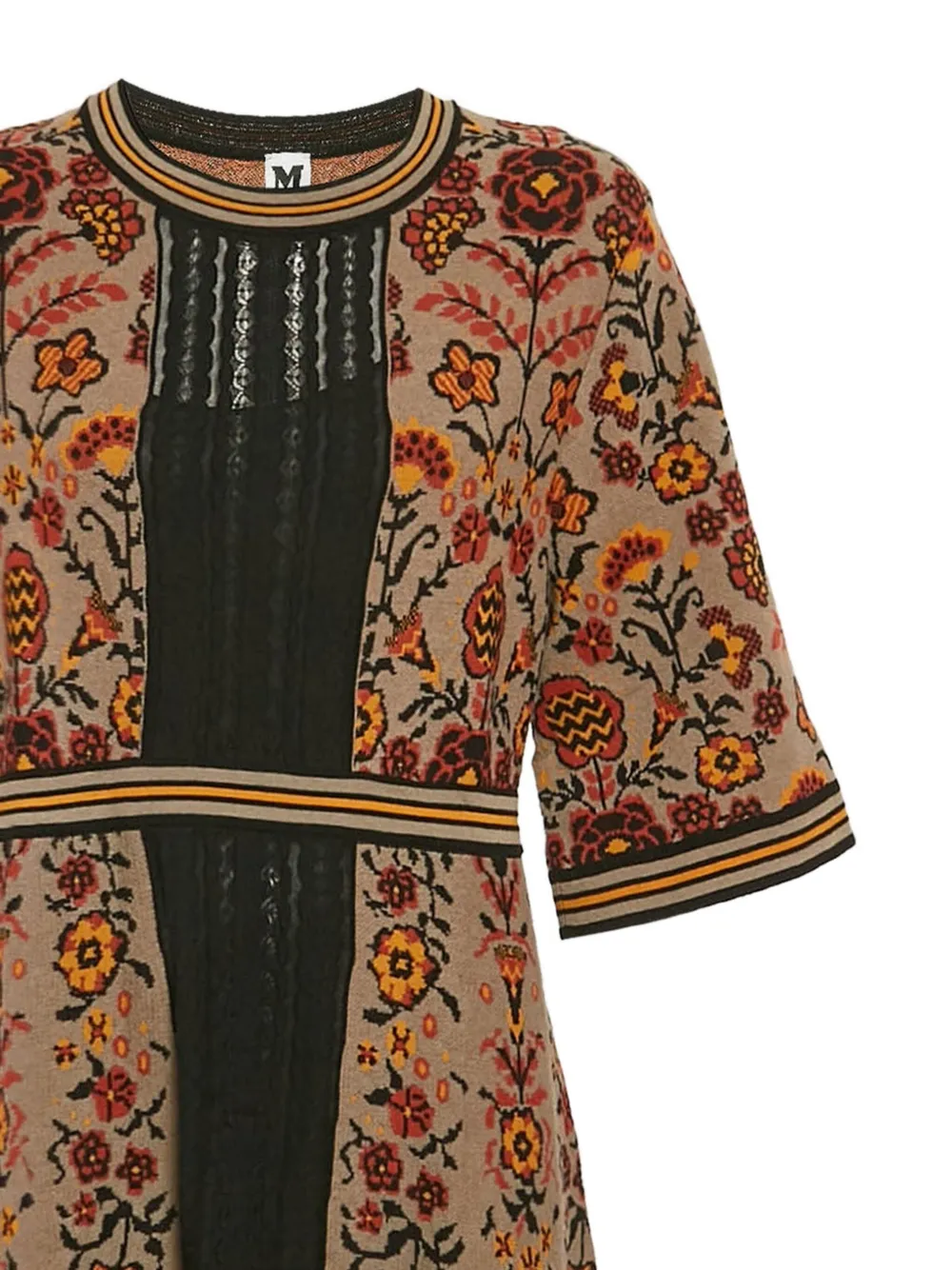 Missoni Pre-Owned Midi-jurk met bloemenprint - Veelkleurig