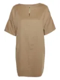 Max Mara camel hair mini dress - Brown