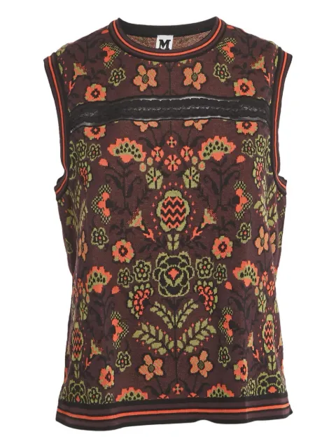 Missoni Pre-Owned floral-pattern knitted top