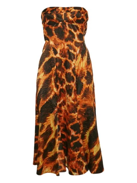 Just Cavalli Vintage vestido midi de satén