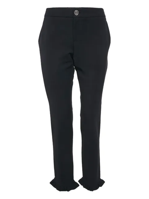 Gucci Pre-Owned ruffle-hem trousers