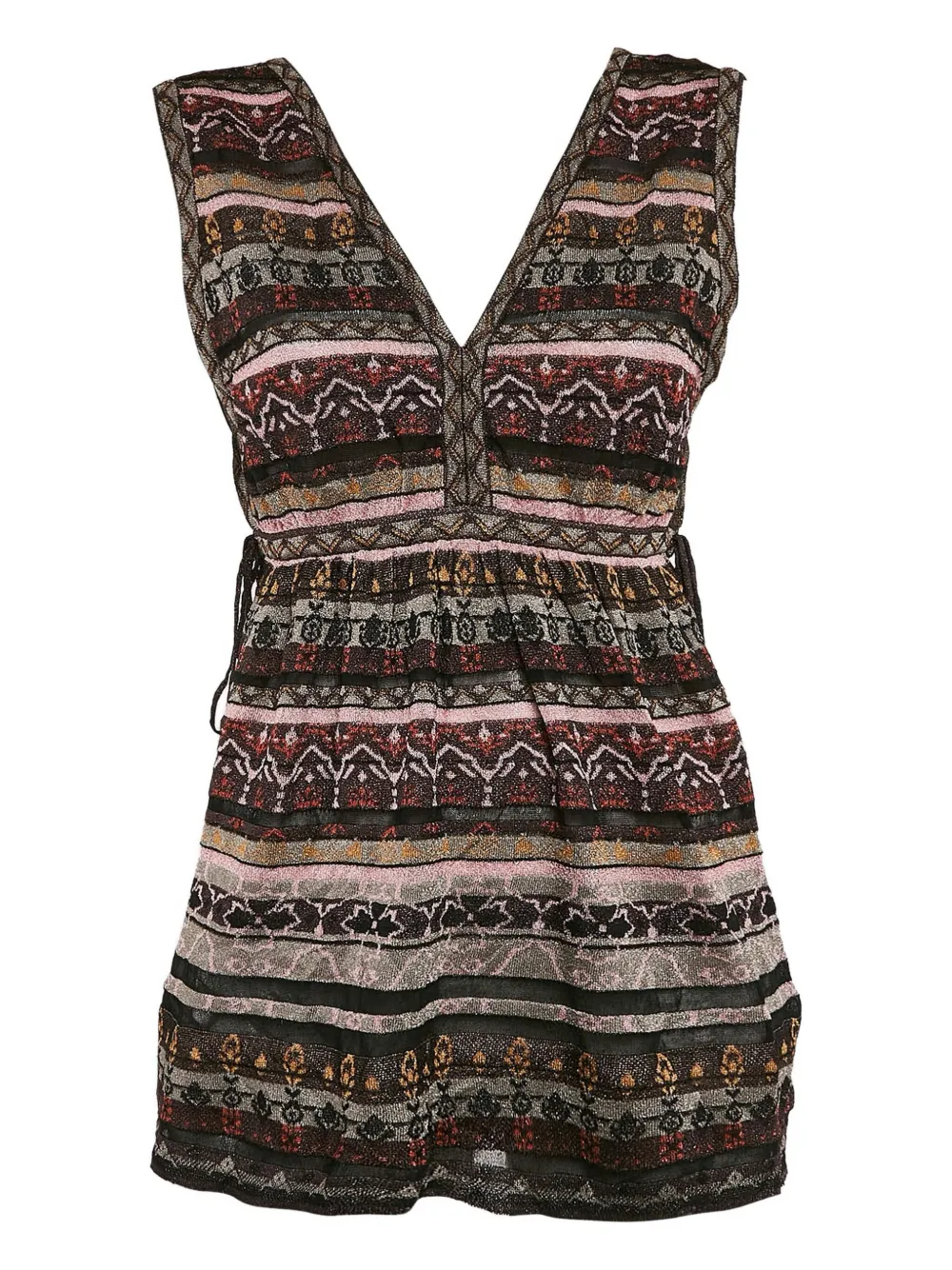 Missoni Pre-Owned 2024 patterned-jacquard top | Black | Image 1