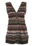 Missoni Pre-Owned 2024 patterned-jacquard top - Black