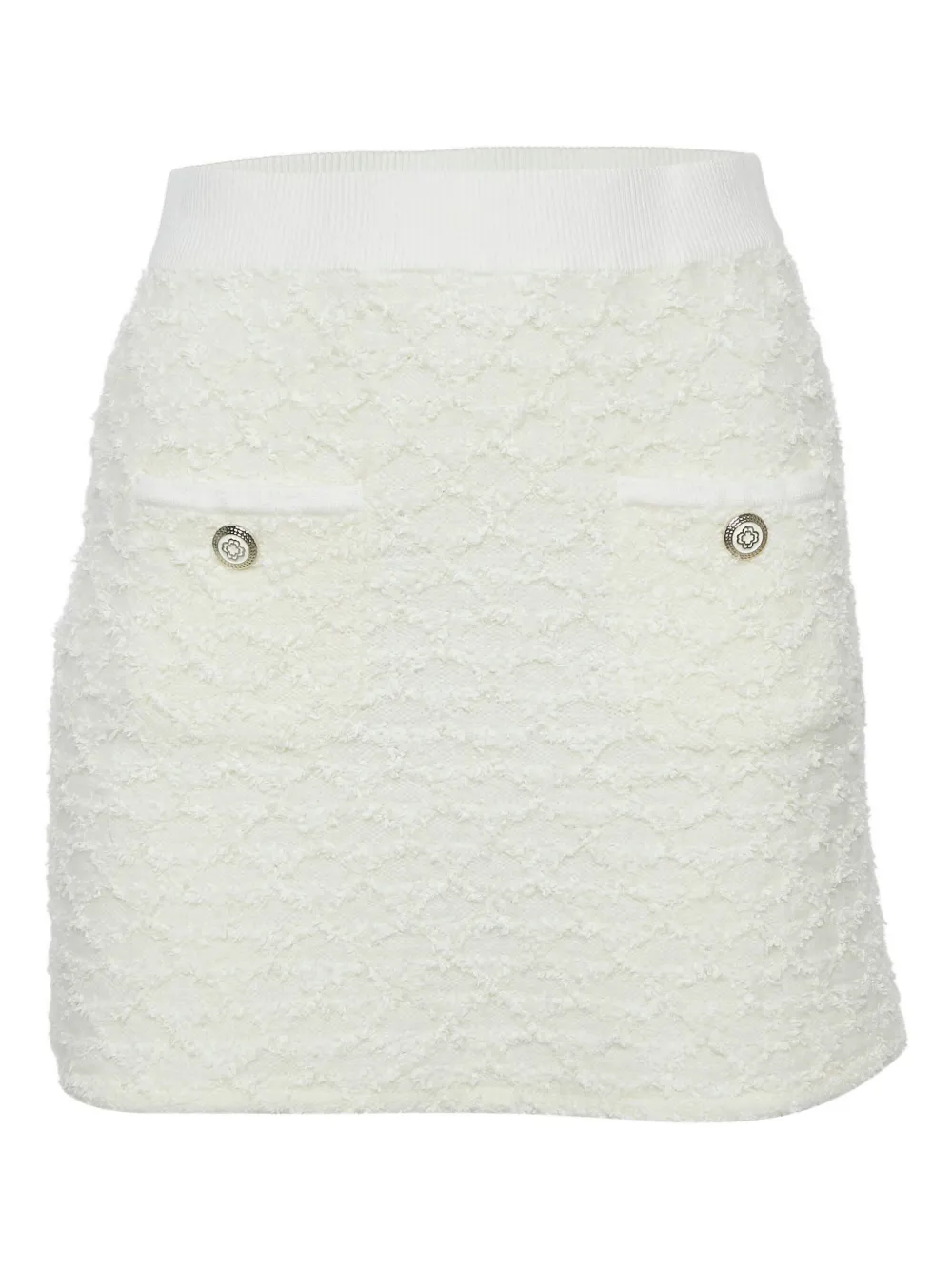 Maje tweed pocket skirt | White | Image 1
