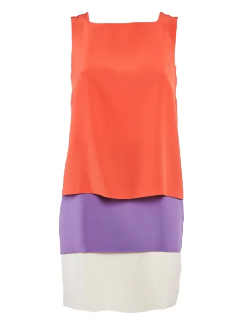 Gucci Pre-Owned layered silk dress