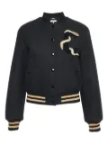 Chloé Pre-Owned snake-embroidery jacket - Black