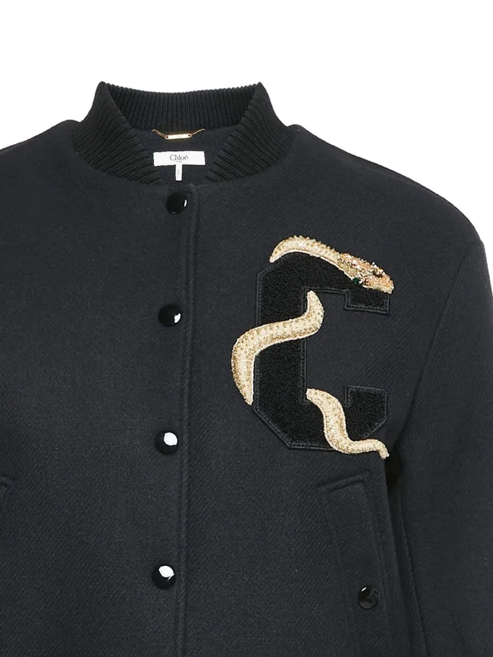 Chloé Pre-Owned snake-embroidery jacket | Image 2