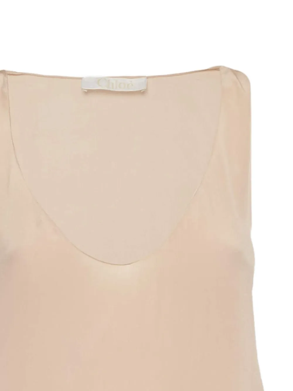Chloé Pre-Owned silk scoop-neck tank top | Image 2
