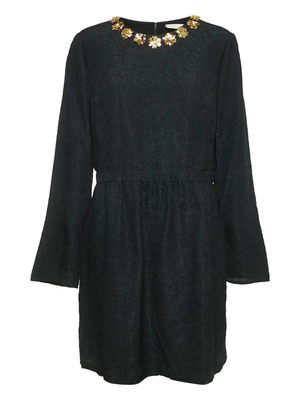 Tory Burch Pre-owned Kleid mit verziertem Ausschnitt - Schwarz