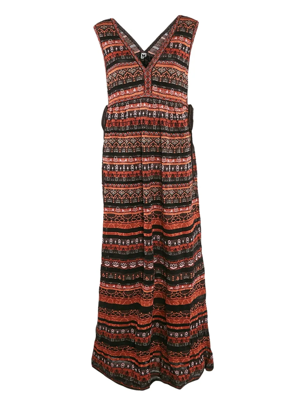 Missoni Pre-Owned 2024 patterned-jacquard dress | Brown | Image 1